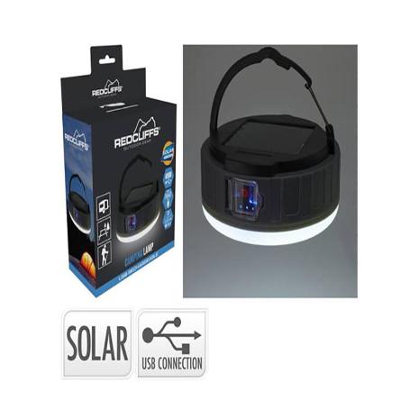 LINTERNA CAMPING SOLAR/BATERIA 16X6X6,7 CM