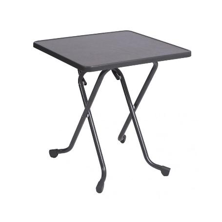 MESA PLEGABLE 70X70 CM ANTRACITA/GRIS