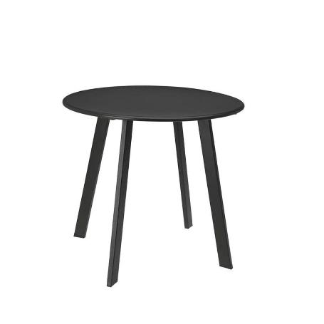 MESA BAJA METAL GRIS OCURO  50XH45 CM