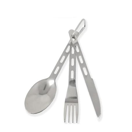 CUBIERTOS INOXIDABLES CAMPING