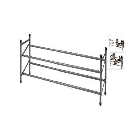 ZAPATERO METALICO EXTENSIBLE 61,5/115X23X38 CM