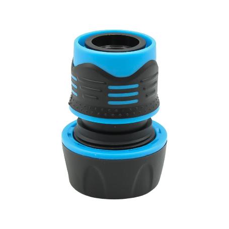 CONECTOR RAPIDO MANGUERA 3/4 AZUL