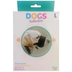 BOZAL PERRO  NEGRO AJUSTABLE