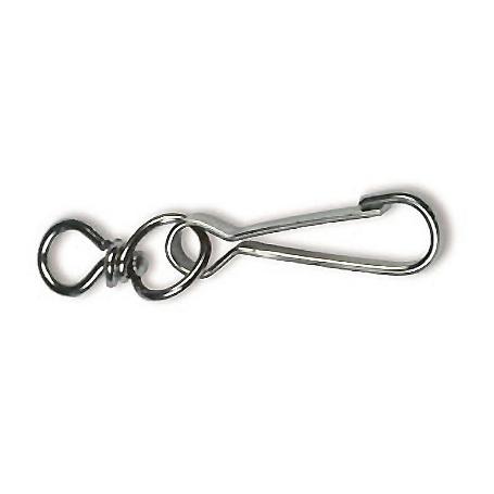 MOSQUETON NIQUEL 50MM CON ANILLA