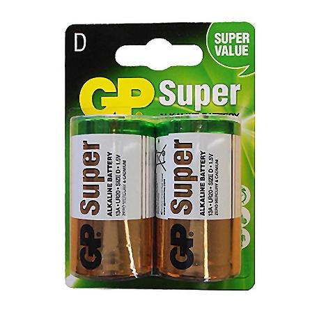 PILAS LR20 D SUPER ALCALINAS