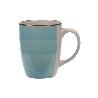 TAZAS MUG LOZA 24 CL COLORES