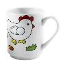 TAZAS MUGS POLLITO 9502 2 PIEZAS