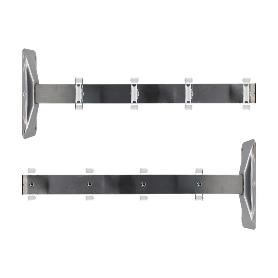 TENDEDERO DE PARED 4 POLEAS METALIZADO