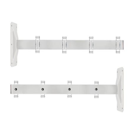 TENDEDERO DE PARED 4 POLEAS BLANCO