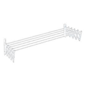 TENDEDERO  EXTENSIBLE 160CM BLANCO PLASTIFICADO