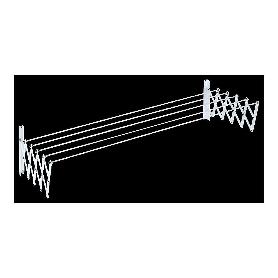 TENDEDERO  EXTENSIBLE 80 CM BLANCO