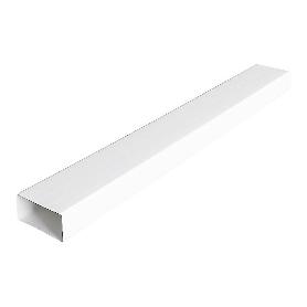 TUBO RECTANGULAR 114X60X2M. R.101 PVC