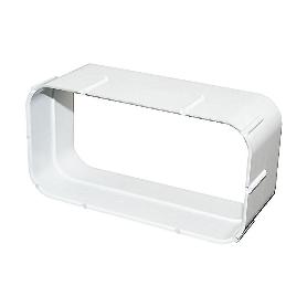 UNION RECTANGULAR 110X56   R.104 PVC