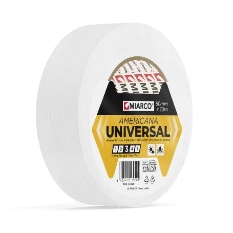 CINTA AMERICANA UNIVERSAL BLANCO 50X10