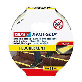 CINTA ANTIDESLIZANTE FLUOR 5MX25MM.