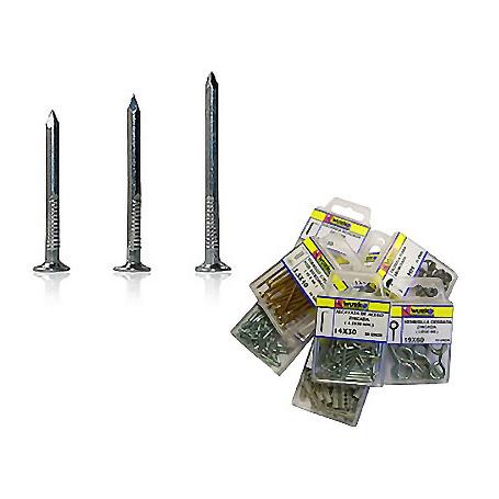 PUNTAS ACERO 2.2X25 MM CABEZA PLANA 1595