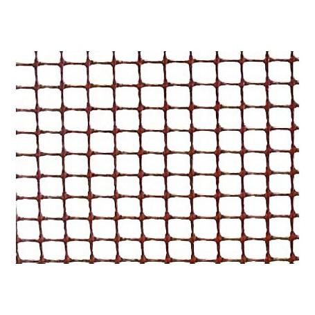 MALLA PLAST. MARRON 10X10MM APROX. CUADRANET PREMIUN