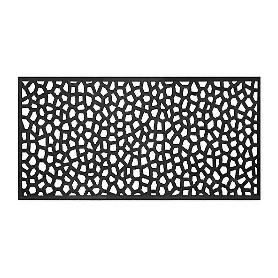 PANEL MOSAICO ANTRACITA 1X2MT. RESINA