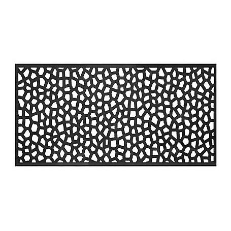 PANEL MOSAICO ANTRACITA 1X2MT. RESINA