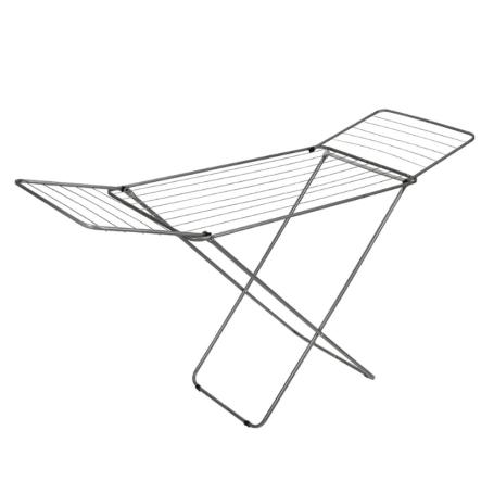 TENDEDERO CON ALAS METAL CINZA GRIS