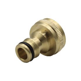 RACOR HEMBRA ENCHUFE RAPIDO 3/4 LATON