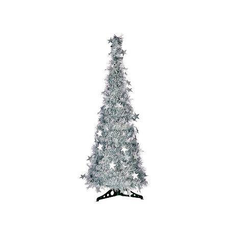 ARBOL NAVIDAD 105 CM ESPUMILLON PLATA 90666