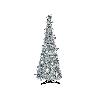 ARBOL NAVIDAD 105 CM ESPUMILLON PLATA 90666