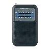 RADIO PORTATIL CON ALTAVOZ AM/FM NEGRA DW1008