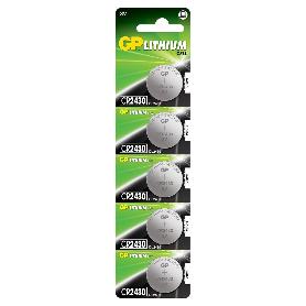 PILA BOTON LITIO CR2430 (BLISTER 5 PILAS)