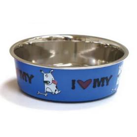 CROCI COMEDERO ANTIDESLIZAN ACERO SATIN 750 ML-17 CM C6059286