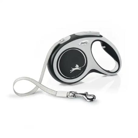 CROCI CORREA PERRO FLEXI NEW CLASSICCORD XS 3MT NEGRO C5055137