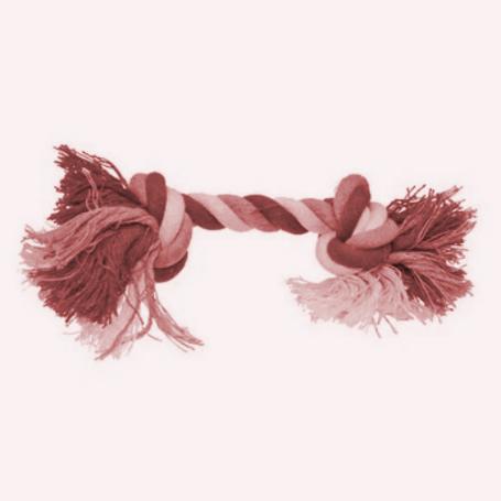 CROCI JUGUETE CUERDA 2 NUDOS MARRON XXL-43 CM C6098303