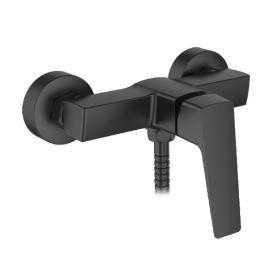 IBERGRIF GRIFO MONOMANDO DUCHA NEGRO IBIZA M12007B