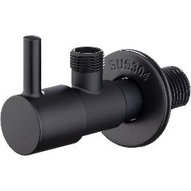 IBERGRIF VALVULA ESCUADRA 3-8 NEGRA CIERRE CERAMICO  M22025B-3-8