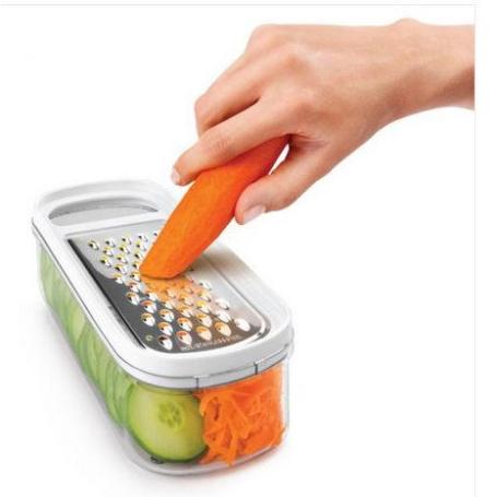 MENAJE RALLADOR C- CONTENEDOR  3 CUCHILLAS INOX 21 CM  199710000