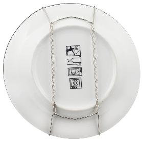 MENAJE METALTEX CUELGA PLATOS DE  9-18 CM-MIDE 11 CM 209001000