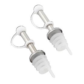 MENAJE METALTEX JUEGO 2 TAPONES VERTEDOR INOX-PLASTIC 257100000