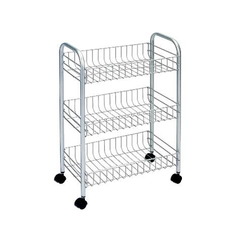 MENAJE METALTEX CARRO 3 ESTANTES 42X26X64CM LUGANO 340103002