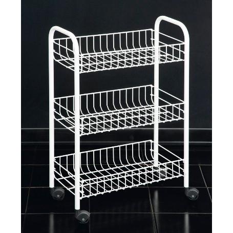 MENAJE METALTEX VERDULERO 3 ESTANTES 41X23X63 CM SIENA 340633006