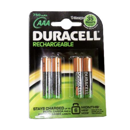 DURACELL ALCALINA 4 PILAS AAA ( LR 03 ) K4 PLUS POWER