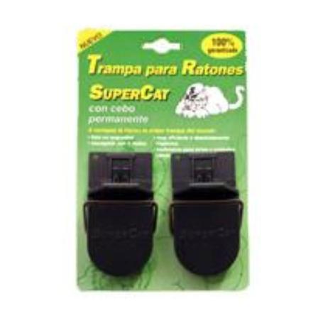 SWISSINNO RATONERA SUPERCAT TRAMPA RATON C-CEBO PACK X2 1005 001