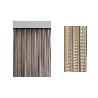 CORTINA DE PUERTA CINTA DUERO 90X210 Nº 2 MIEL-TRASPARENT 11401D