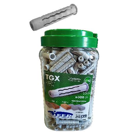 SIFER TACOS NYL SX 4 EXPANSIONES GL 10X50 BOTE 300 U. TGX1050BP