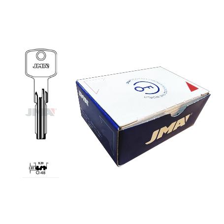 LLAVES JMA PROM. 30 LLAVES+5 GRATIS SEGURIDAD LATON MOD  CI-48 (CAJA 30 UNIDADES)