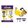 SIFER RATCHET 35MM 5+0,5M GANCHO CERRADO 2500 ERGO SIRT35-6-GC-B