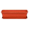 JARDINERA MACETERO RECTANGULAR PLASTICO TERRACOTA EVA 60CM+PLATO