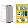 SIFER CORTINA MOSQUITERA FIBRA DE VIDRIO GRIS 120 X 240 CM