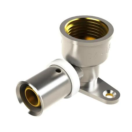 DUO PRESS CODO BASE HEMBRA METAL RF-U 16-1-2 M1101612F