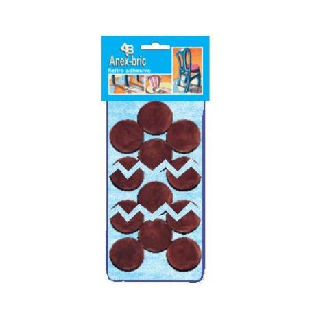 BAJA FIELTRO 8932 ADHES ROLLO 1 METRO CON DISCOSX31MM MARRON