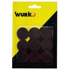 BAJA FIELTRO 8520 ADHES.  9 DISCOS X28 MM BLANCO